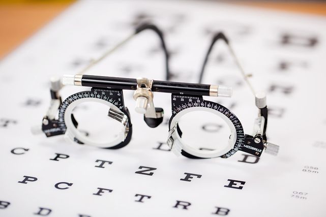 Sehtest vom Optiker